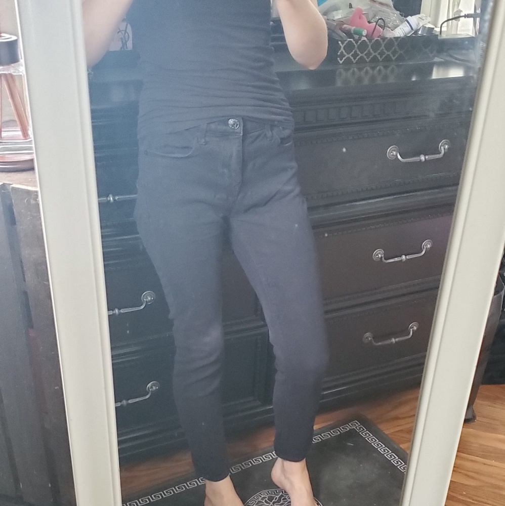 Express jean leggings 0S